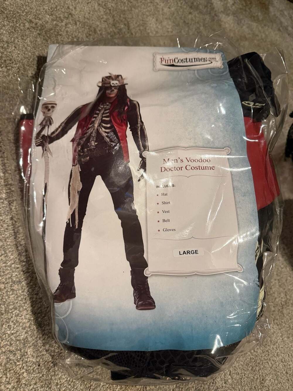 FunCostumes Men's Voodoo Doctor Costume Size Large